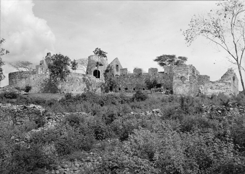 Ruins of the Annaberg sugar plantation in Virgin Islands National Park