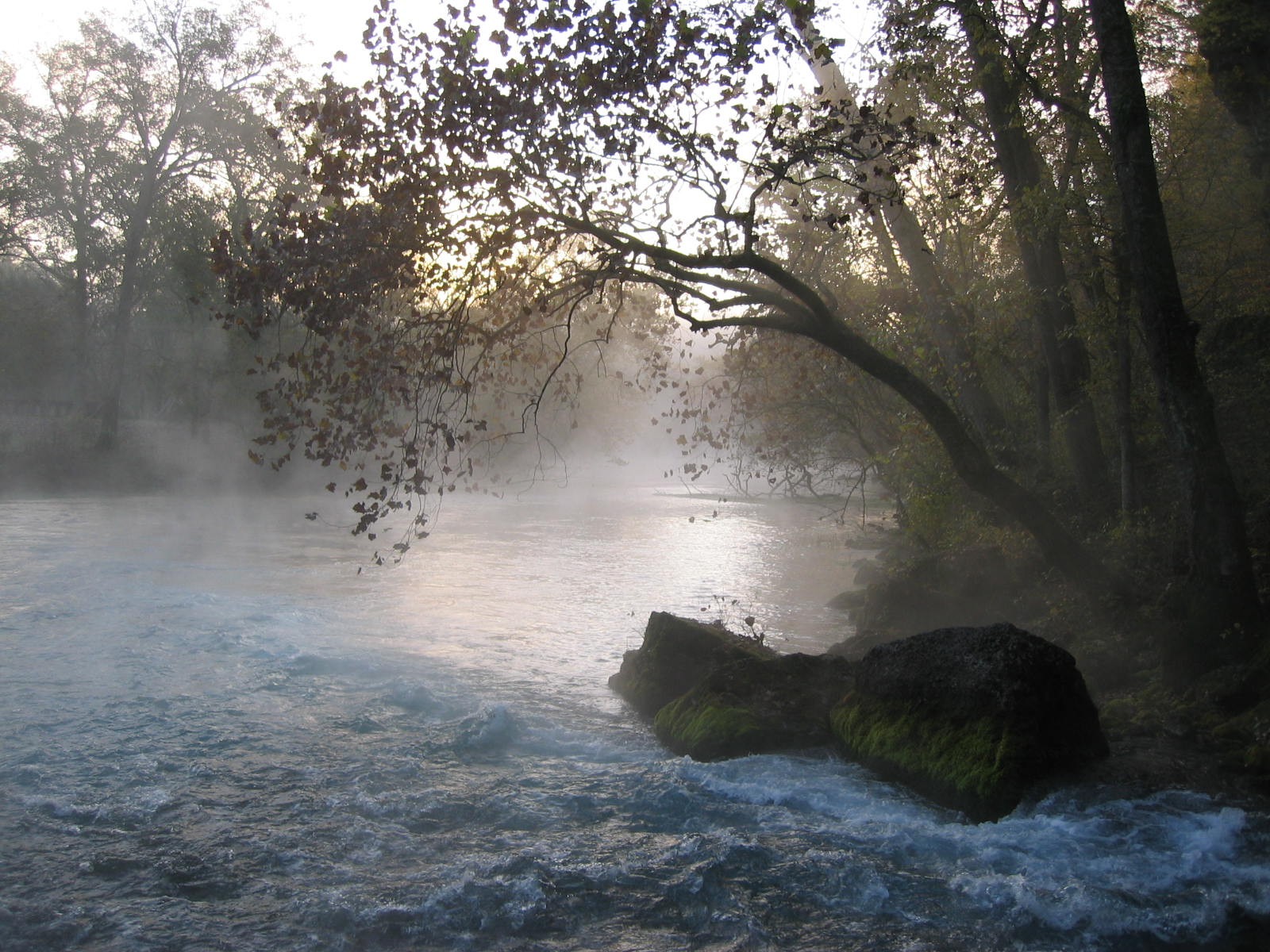 Big Spring, one of the largest springs in the United States, at Ozark National Scenic Riverways in Missouri