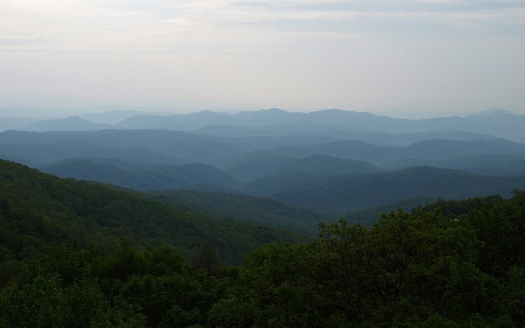 Blue Ridge Parkway Asheville to Cherokee