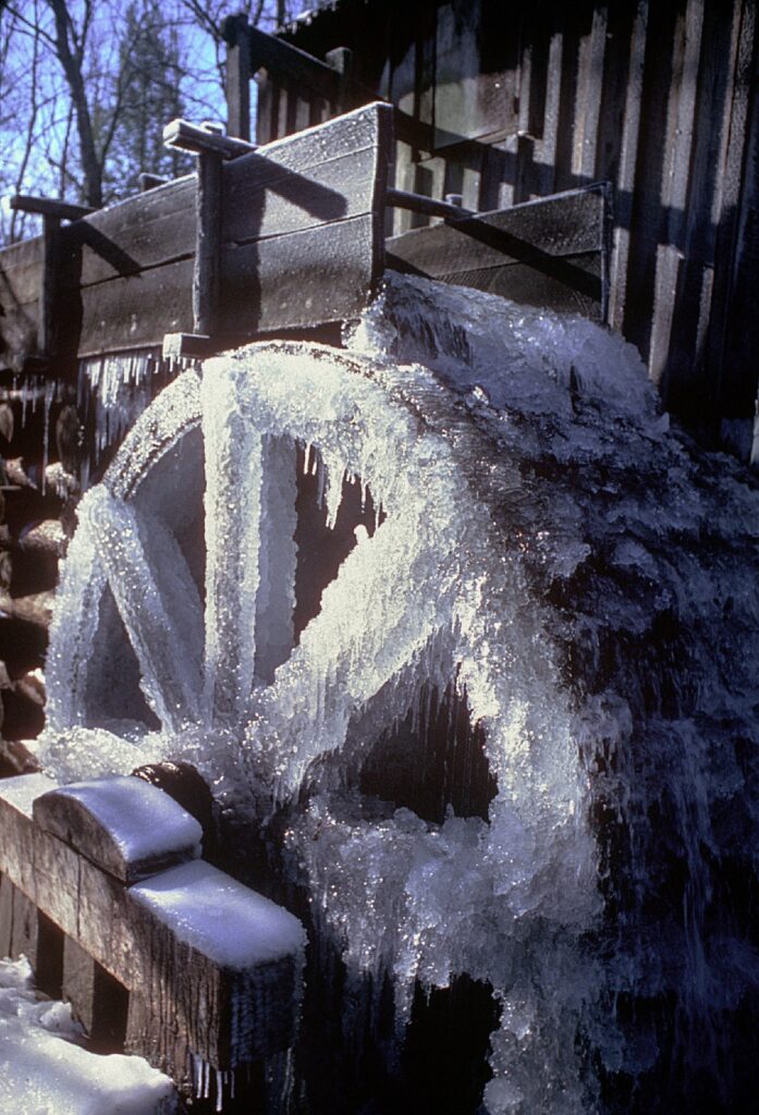 Water wheel at the Cable Mill in Cades Cove