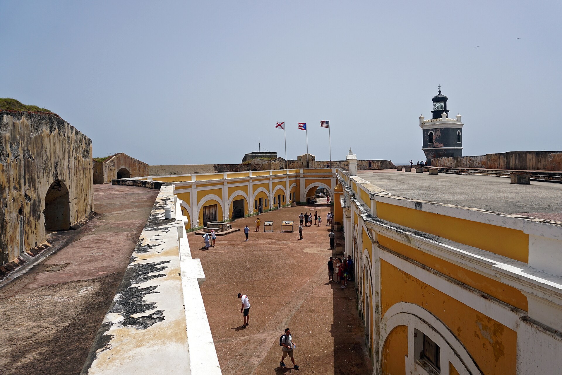 Castillo San Felipe del Morro on the headland of Old San Juan, Puerto Rico