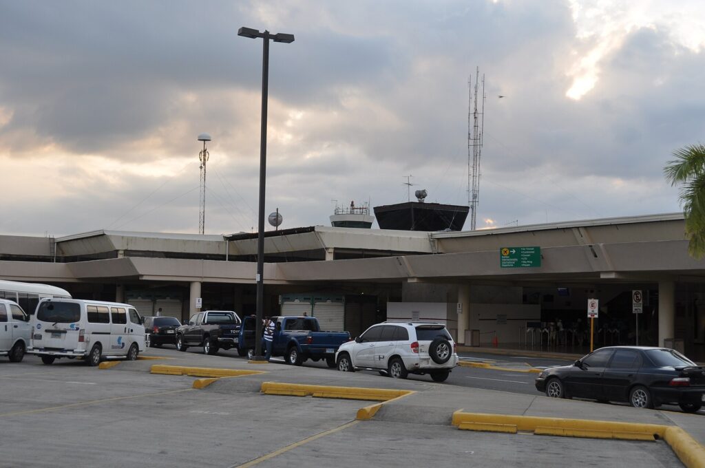 Terminal building at Gregorio Luperon International Airport in Puerto Plata, Dominican Republic