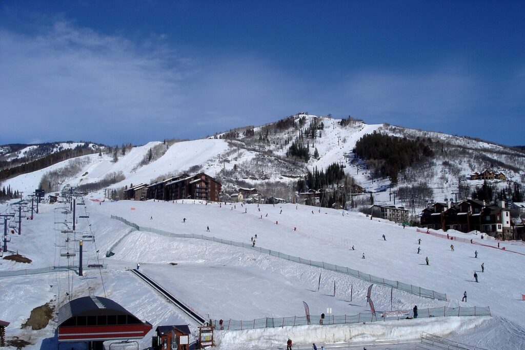 Steamboat ski resort in Steamboat Springs, Colorado
