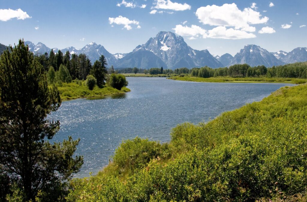 Oxbow Bend of the Snake River in Grand Teton National Park