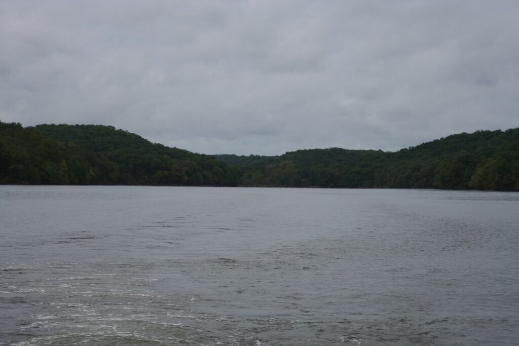 Party Cove at Lake of the Ozarks, Missouri, in the off-season
