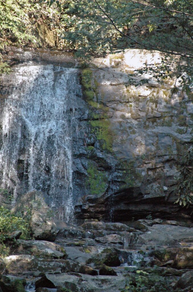 Meigs Falls on Meigs Creek along Little River Road in Great Smoky Mountains National Park