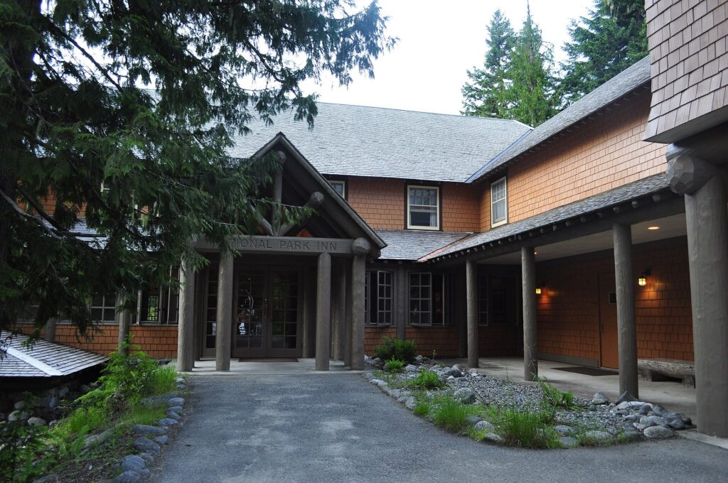 The National Park Inn in the Longmire Historic District, Mount Rainier National Park