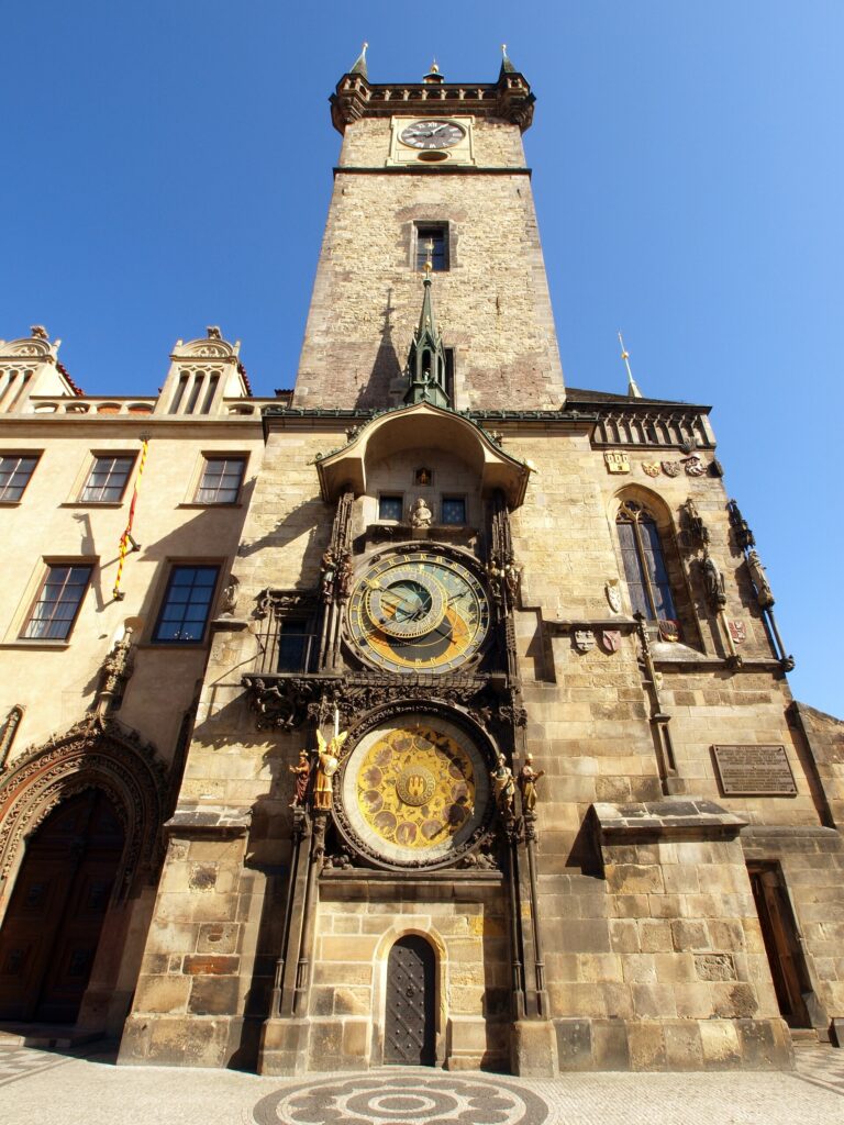 The Prague Astronomical Clock on the Old Town Hall in Prague