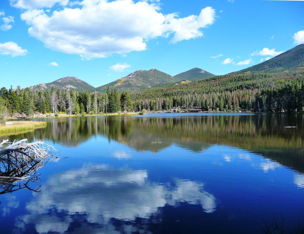 Sprague Lake in Rocky Mountain National Park