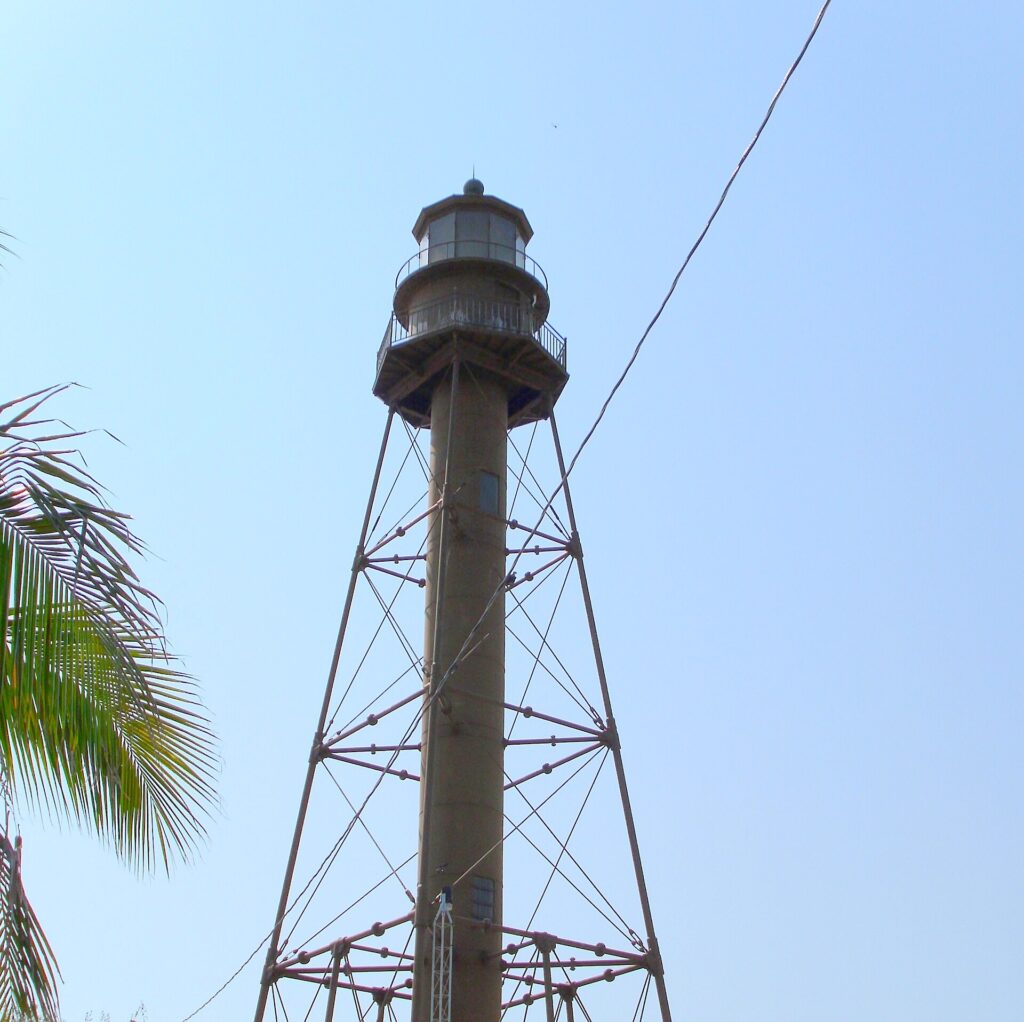 Sanibel Island Light lighthouse tower near Lighthouse Beach, Sanibel Island