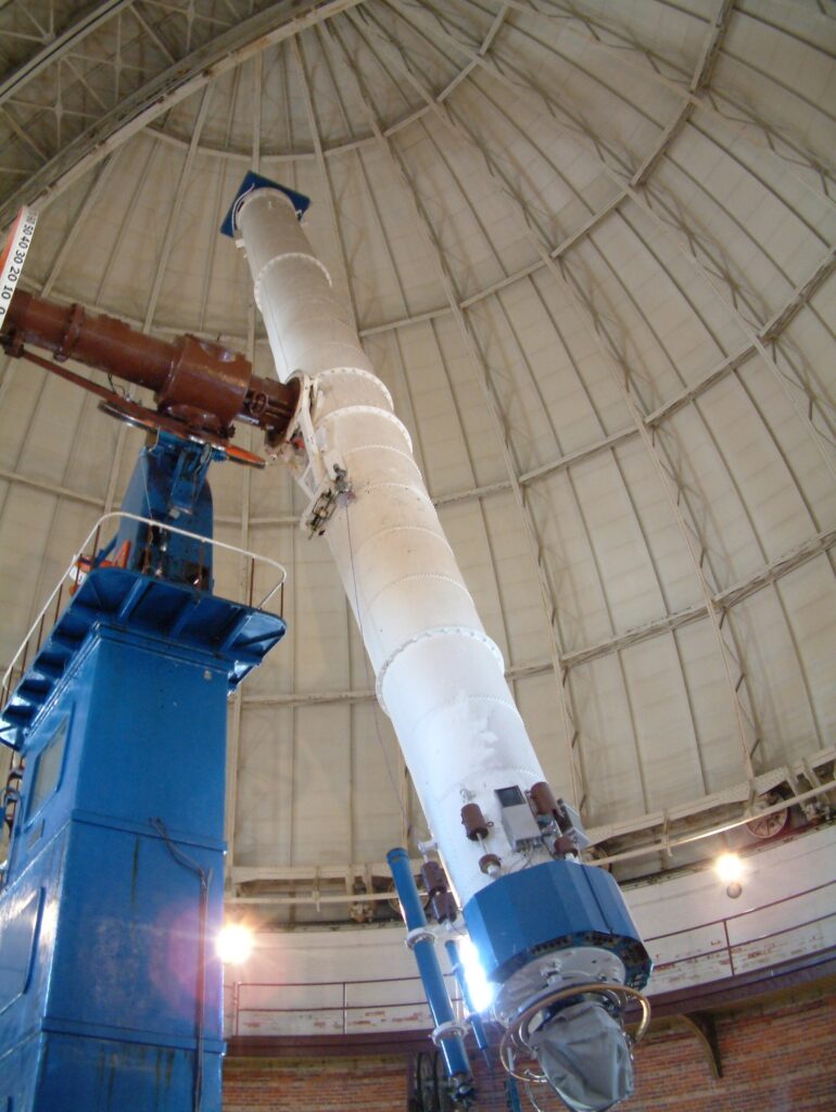 Yerkes Observatory 40-inch refractor telescope in Williams Bay, Wisconsin